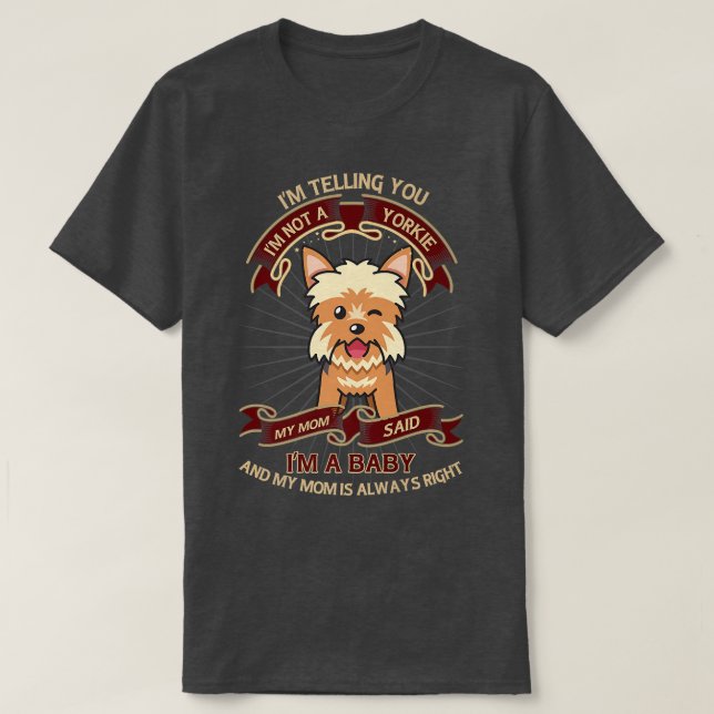 Camiseta Yorkshire Terrier Owner Dog Breeder Puppy Lover Do (Frente do Design)