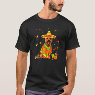 Camiseta Yorkshire Terrier Party Women Kids Sombrero