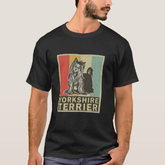 Camiseta Yorkshire Terrier Retro Vintage Yorkshire Terrier