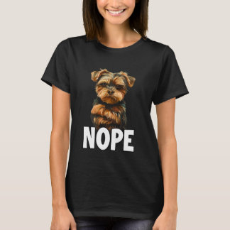 Camiseta Yorkshire Terrier T, roupa divertida para passear