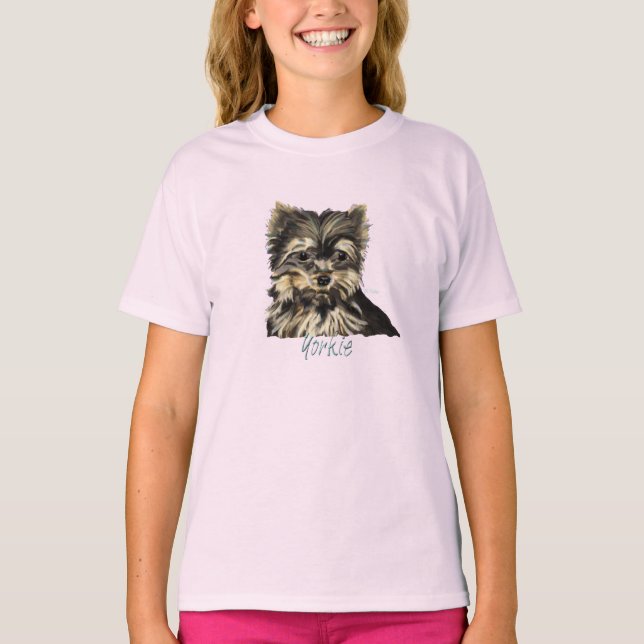 Camiseta Yorkshire Terrier tee (Frente)