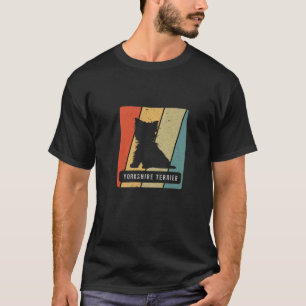 Camiseta Yorkshire Terrier Vintage Cachorros Cachorros Paw 
