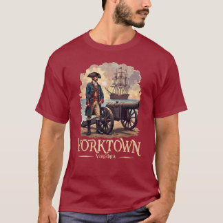 Camiseta Yorktown Virginia Colonial Soldier Vintage