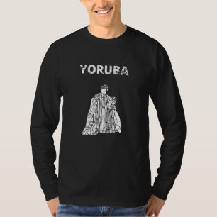 Camiseta Yoruba nigeriano religião africana homens mulheres