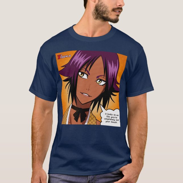 Camiseta Yoruichi Pop Art engraçado (Frente)