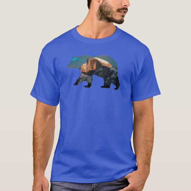 Camiseta Yosemite Half Dome Bear Oversized (Frente)