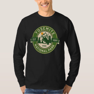 Camiseta Yosemite National Park California Hike Camp Outdoo