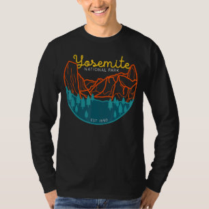 Camiseta Yosemite National Park California Mountain Hike