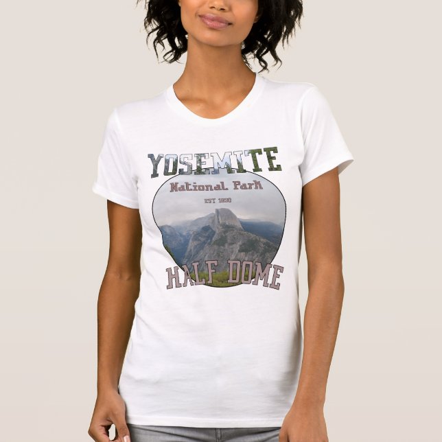 Camiseta Yosemite National Park Half Dome T-shirt (Frente)
