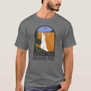 Camiseta Yosemite National Park Nevada Falls California