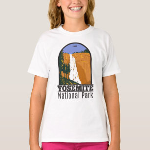 Camiseta Yosemite National Park Nevada Falls California T-S