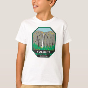 Camiseta Yosemite National Park Ribbon Fora da Califórnia