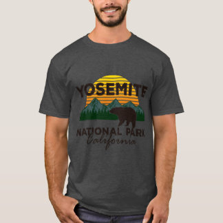 Camiseta Yosemite National Park Sierra Nevada Black Bear Su