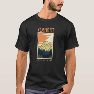 Camiseta Yosemite National Park Vintage California Retro