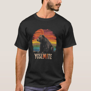 Camiseta Yosemite - Parque Nacional dos EUA Homens Vintage 