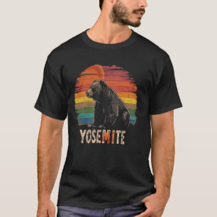 Camiseta Yosemite - Parque Nacional dos EUA Homens Vintage 