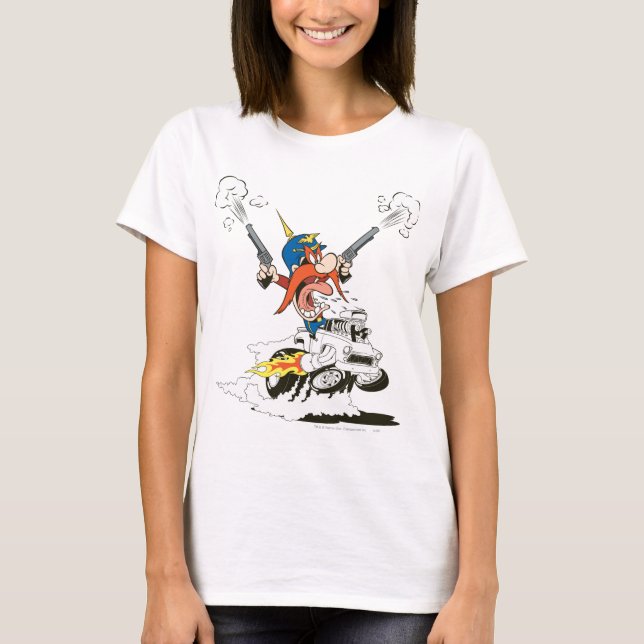 Camiseta Yosemite Sam Road Rage (Frente)