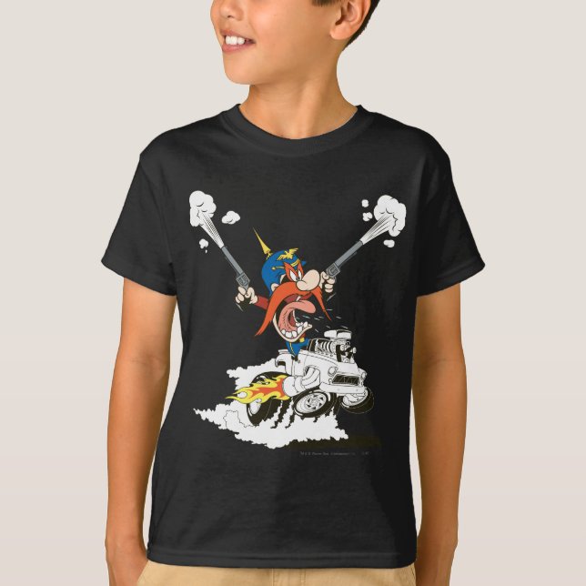 Camiseta Yosemite Sam Road Rage (Frente)