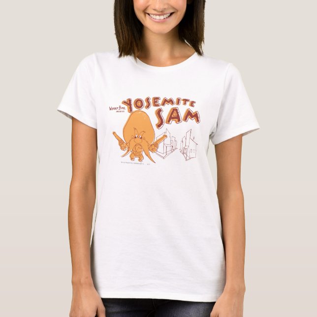 Camiseta Yosemite Sam Warner Bros. Presentes (Frente)