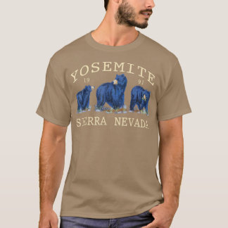 Camiseta Yosemite Sierra Nevada urso 1991