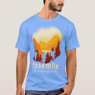 Camiseta Yosemite USA National Park California Hiking Campi