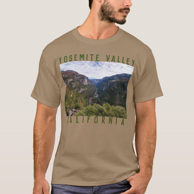 Camiseta Yosemite Valley California, Yosemite Park  (Frente)
