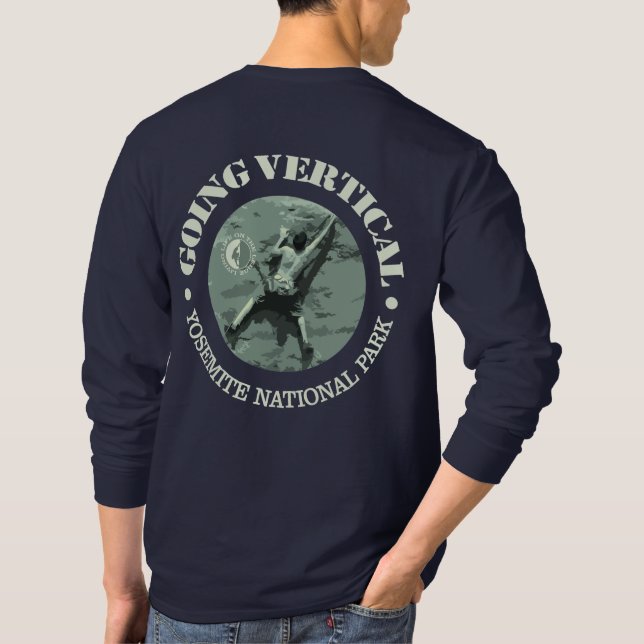 Camiseta Yosemite (Vertical) (Verso)