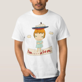 Camiseta Yoshimoto nara eu estou sozinho