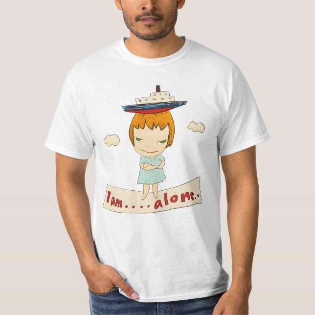 Camiseta Yoshimoto nara eu estou sozinho (Frente)