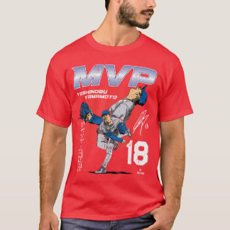 Camiseta Yoshinobu Yamamoto Los Angeles D 2025 World Champ 