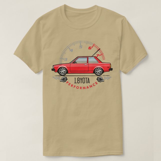 Camiseta Yota Red (Frente do Design)