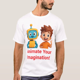 Camiseta YoToon Studio Funny 3D Cartoon T-Shirt – Animate Y