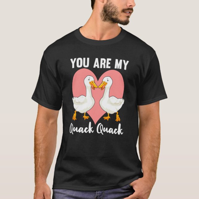 Camiseta You are my quack quack anniversary ducks mum runni (Frente)