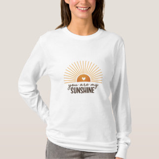Camiseta You Are My Sunshine Sunburst Design | Modern Boho