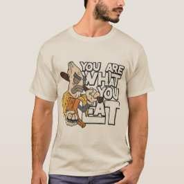 Camiseta You Are What You Eat Funny Humor Cartoon Design
