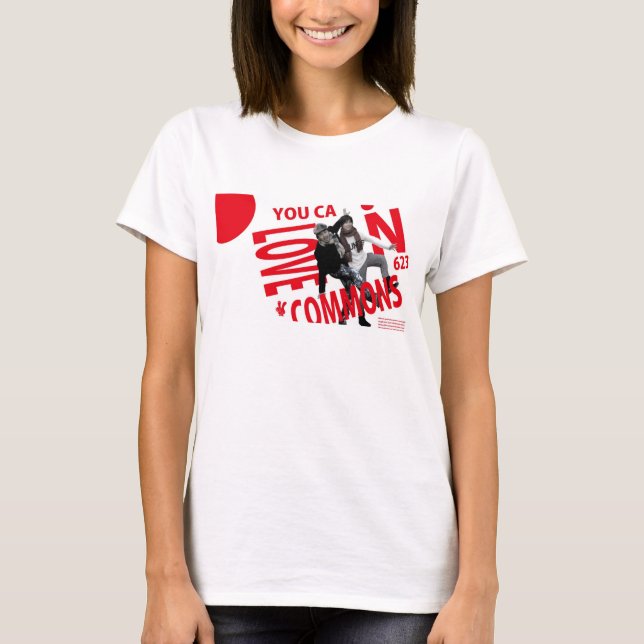 Camiseta YOU CAN LOVECOMMONS　TシャツType2 (Frente)