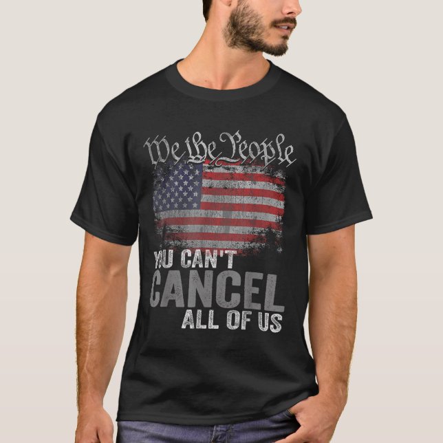 Camiseta You Can't Cancel All Of Us  (Frente)
