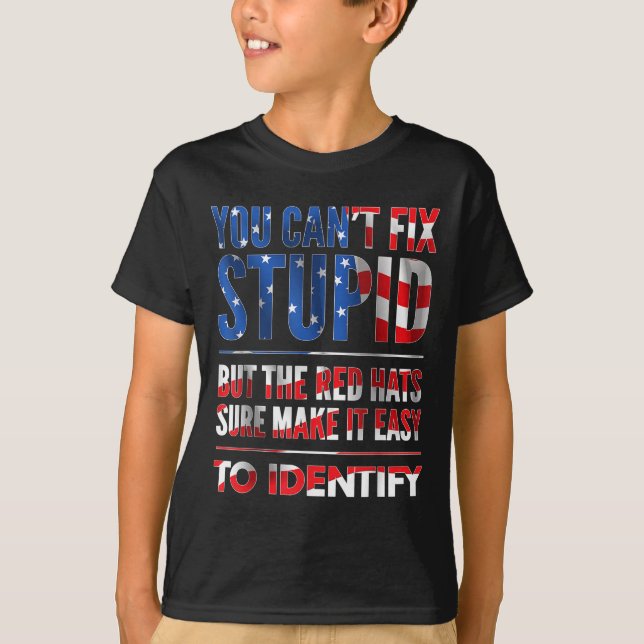 Camiseta You Can't Fix Stud But The Hats Sure Make It Easy  (Frente)