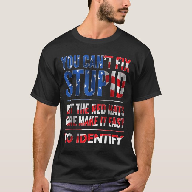 Camiseta You Can't Fix Stud But The Hats Sure Make It Easy  (Frente)