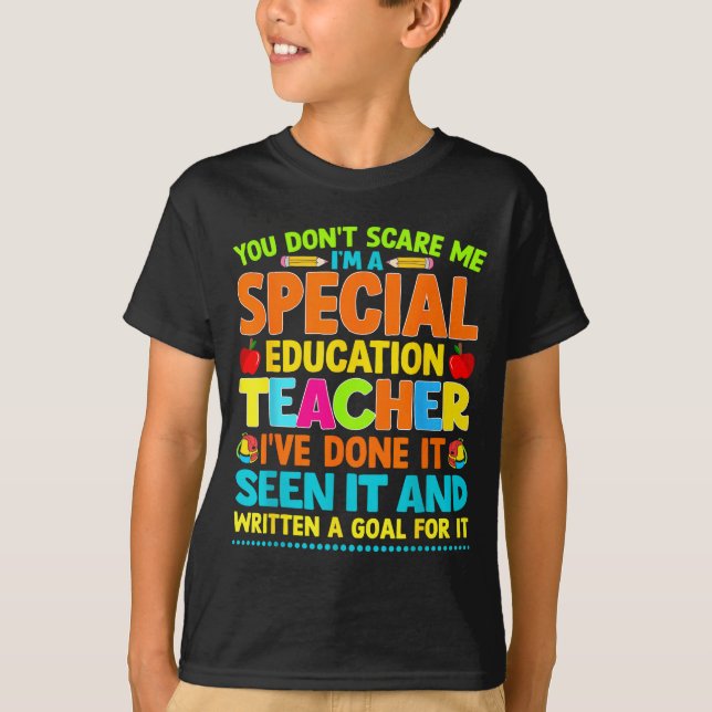 Camiseta You Don't E Me I'm A Special Education Teacher Men (Frente)