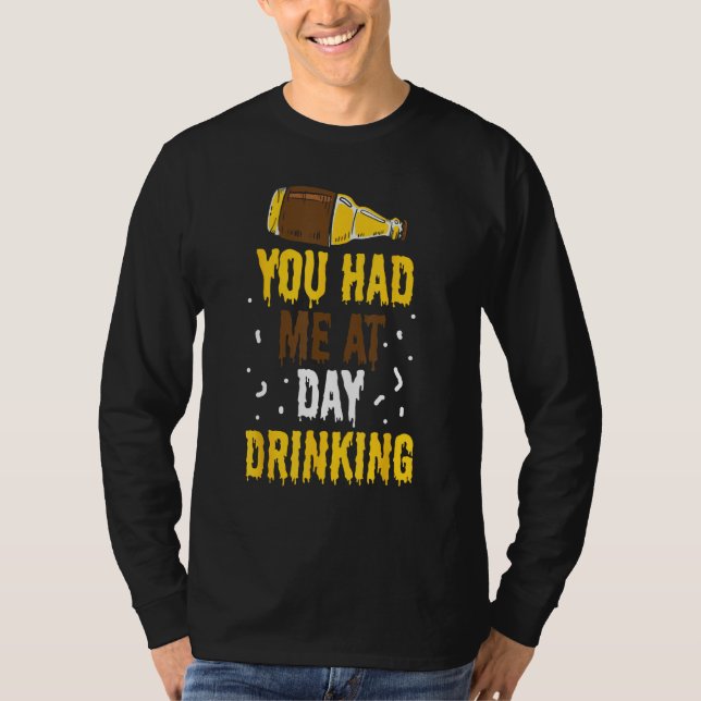 Camiseta You Had Me At Day Drinking Retro Beach Cruise 5 (Frente)