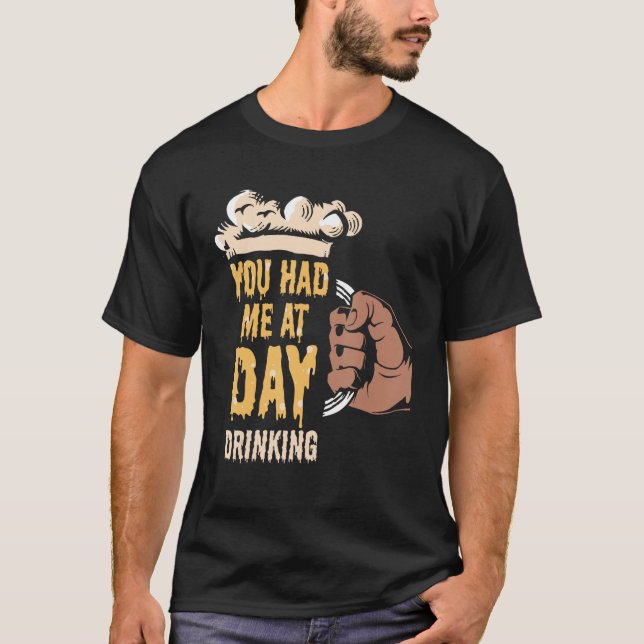 Camiseta You Had Me At Day Drinking Retro Beach Cruise 7 (Frente)