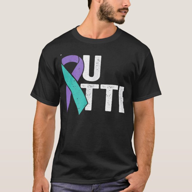 Camiseta You Matter Suicide Prevention Teal Purple Awarenes (Frente)