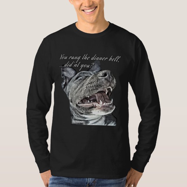 Camiseta You rang the dinner bell  Dog and Cat  for Men Wom (Frente)