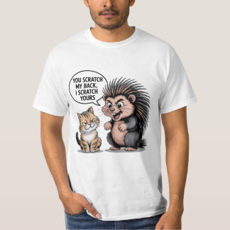 Camiseta You Scratch My Back Cute Funny T-Shirt Gift For Hi