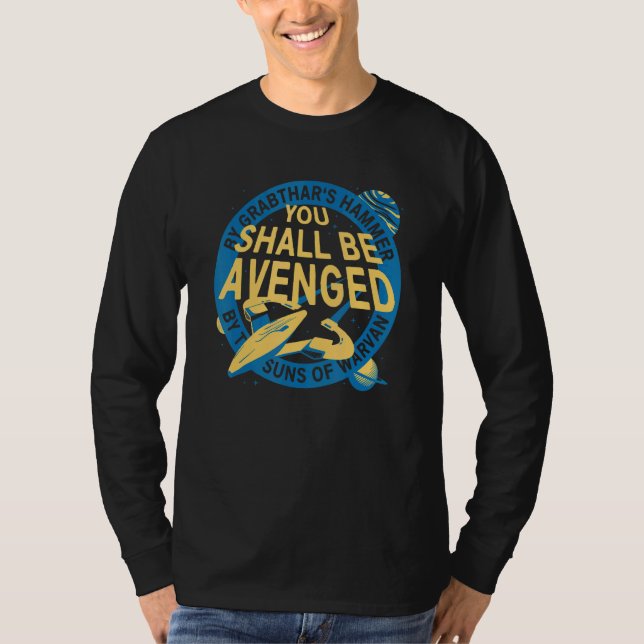 Camiseta You Shall Be Avenged  Men Women (Frente)