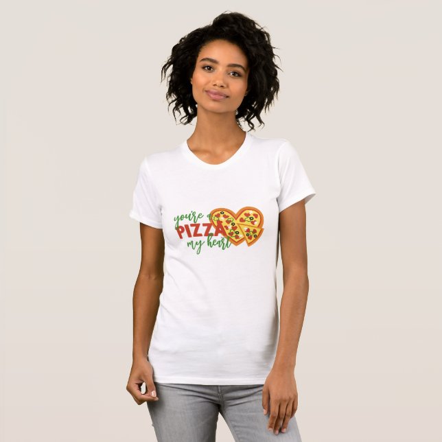 Camiseta You’ve a Pizza My Heart (Frente Completa)