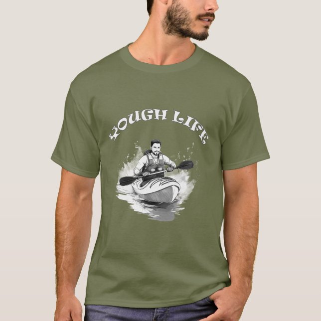 Camiseta Yough Life Kayak (Frente)
