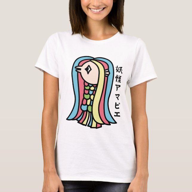 Camiseta Youkai Amabie (Frente)