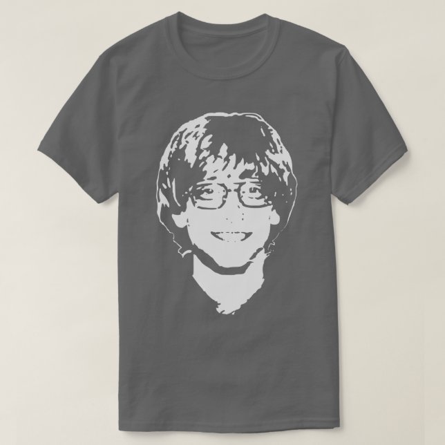 Camiseta Young Bill Gates (Frente do Design)